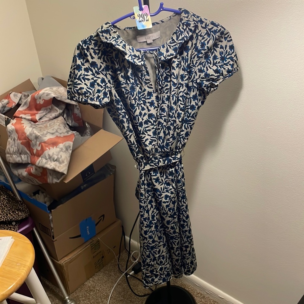 🎀EUC LOFT Mini Dress Sz. Sp 292